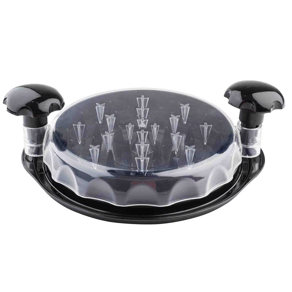 Chicken Shredder Large Chicken Breast Shredder Tool Twist with Brush&amp;Fork, Visible Meat Shredder Machine, Strong Anti-Slip Strip, Ergonomic Handle, BPA Free, Suitable for Pork Beef Chicken