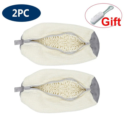 Shoe Bag Washing Machine Laundry Bag Reusable Shoe Bag Protection of Shoes, Washing Machine Bag, Suitable for All Shoe Types