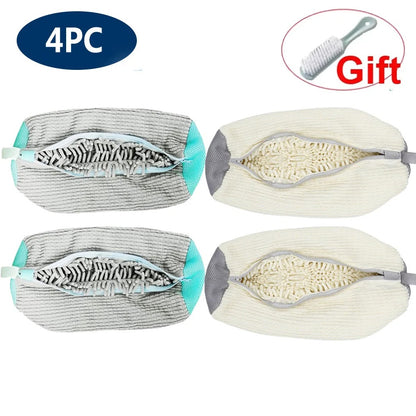 Shoe Bag Washing Machine Laundry Bag Reusable Shoe Bag Protection of Shoes, Washing Machine Bag, Suitable for All Shoe Types