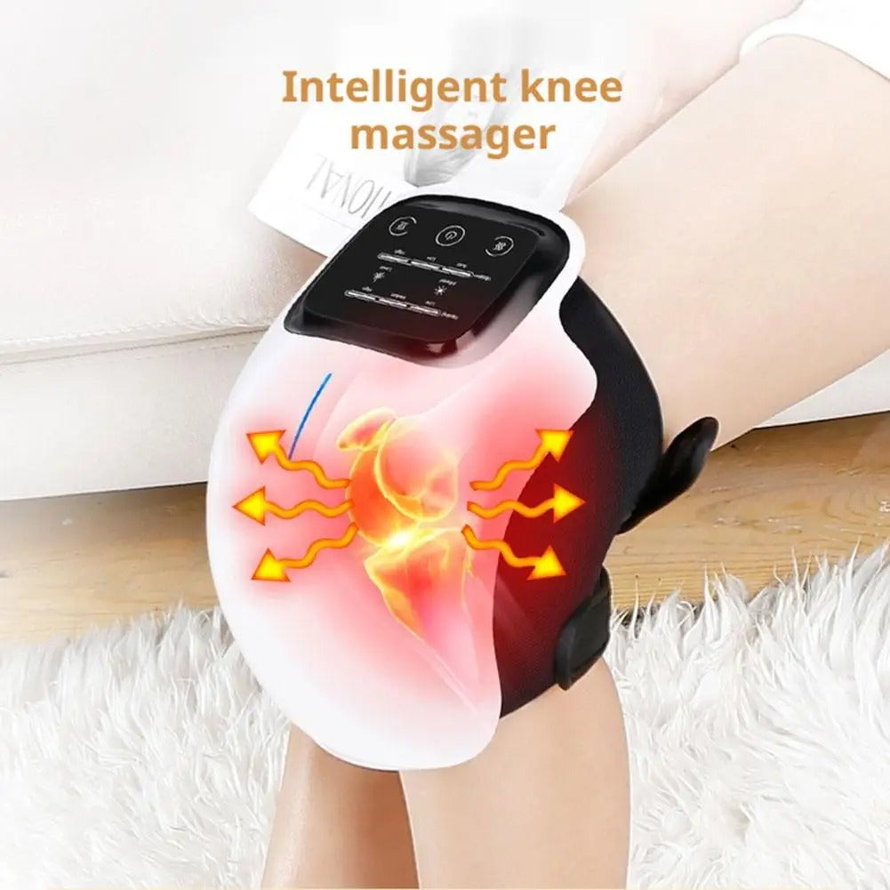 Multifunctional Smart Cordless Knee Massager Vibration Knee Relaxing Massage Machine Joint Knee Device Gifts for Elderly Athlete