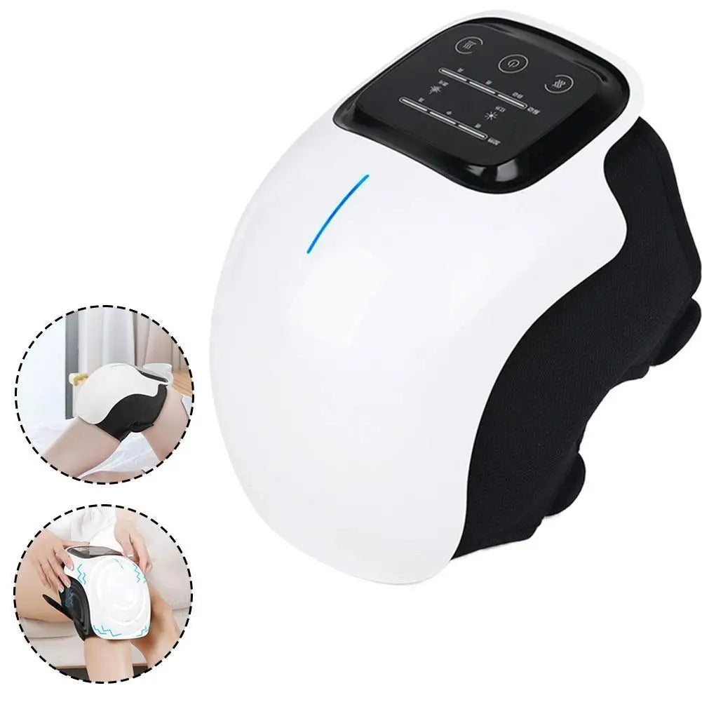 Multifunctional Smart Cordless Knee Massager Vibration Knee Relaxing Massage Machine Joint Knee Device Gifts for Elderly Athlete