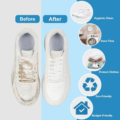 Shoe Bag Washing Machine Laundry Bag Reusable Shoe Bag Protection of Shoes, Washing Machine Bag, Suitable for All Shoe Types