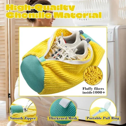 Shoe Bag Washing Machine Laundry Bag Reusable Shoe Bag Protection of Shoes, Washing Machine Bag, Suitable for All Shoe Types