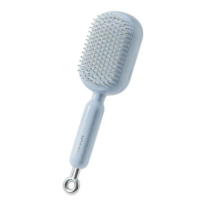 Self-Cleaning Hair Comb with Retractable Bristles Wet Dry Dual Use Hair Massage Comb with 133 Teeth Air Cushion Massage Combs