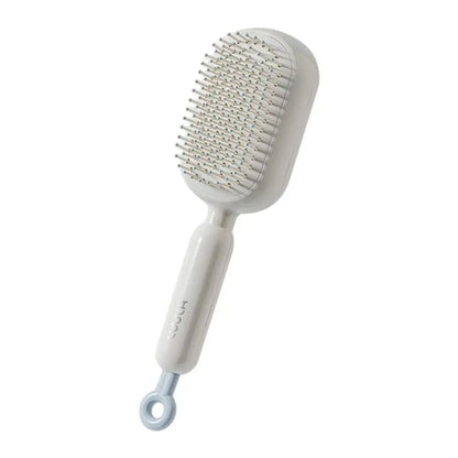 Self-Cleaning Hair Comb with Retractable Bristles Wet Dry Dual Use Hair Massage Comb with 133 Teeth Air Cushion Massage Combs