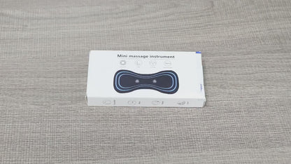 Mini Portable EMS Neck Massager Electric Neck Stretcher For Cervical Muscle Pain Relief And Shoulder Relaxation Massage Patch