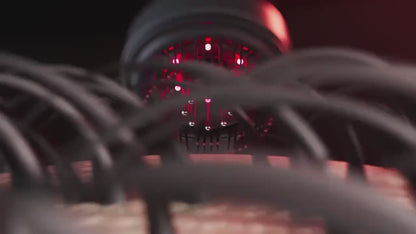 Electric Hair Care Scalp Comb Micro-current 660nm Red Light, Kneading Relax Oil Applicator to Boost Blood Circulation, Hair Loss